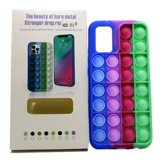 CASE SILICON POP-IT FOR SAMSUNG GALAXY A025/A02S 2020 CASE SILICON POP-IT FOR SAMSUNG GALAXY A025/A02S 2020